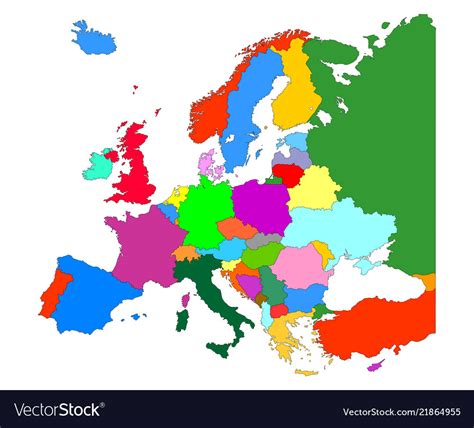 European Borders Map