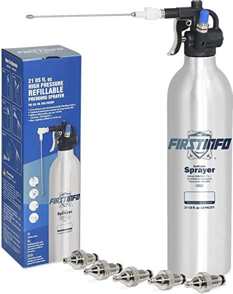 Firstinfo Aerosol Refillable Fluidoil Pressure Storage Sprayer