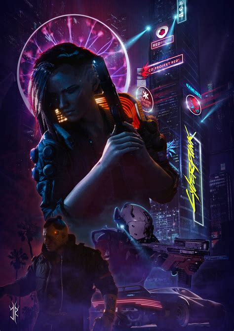Cyberpunk 2077 Game Poster Wallpapers Wallpaper Cave