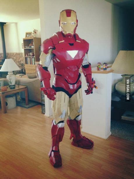 I Have Been Working On My Homemade Iron Man Costume Since June I Got