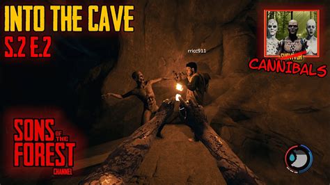 Lighters On Deep In The Darkness Of The Cave The Forest Multiplayer