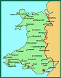 País de Gales | Mapas Geográficos do País de Gales