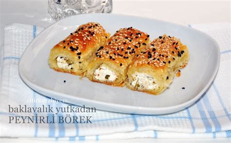 Butik kurabiye tatlı ve yemek tarifleri Turkish cuisine BAKLAVALIK