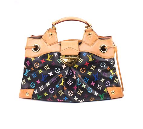 What are your payment terms and minimum orders9 a. Louis Vuitton Black Monogram Multicolor Ursula In Very ...