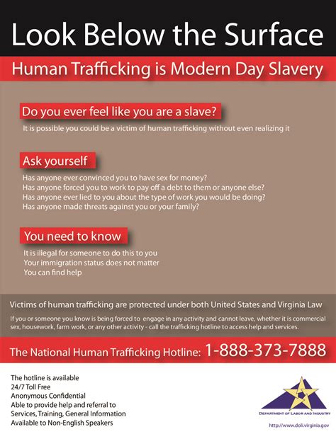 free virginia human trafficking labor law poster 2024