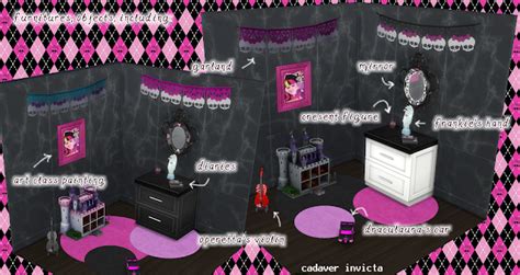 Monster High Pack Ts4 The Sims 4