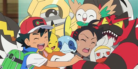 Pokémon Journeys Ash Finally Returns To Sun And Moons Alola