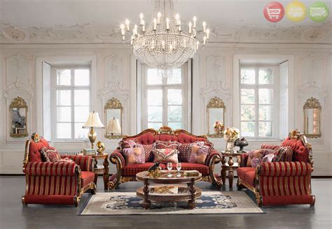 Luxury Living Room Set Upholstered Living Room Furniture
