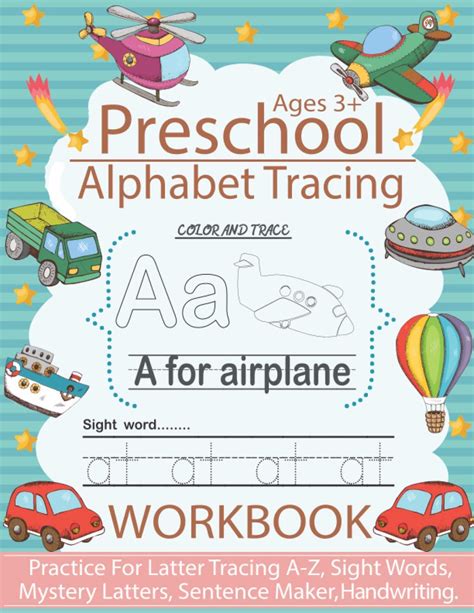 Buy Preschool Alphabet Tracing Workbook Abc Dot To Dots Workbook Ages