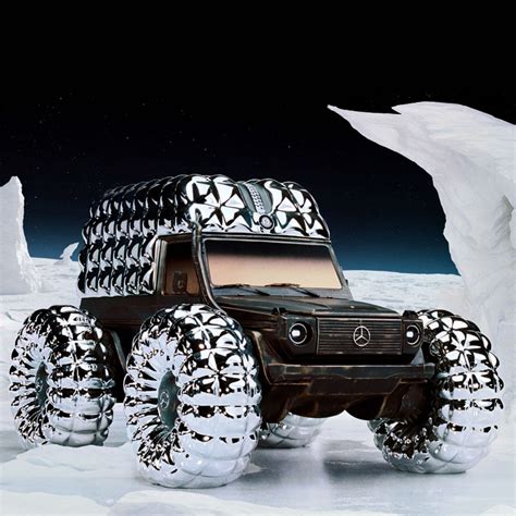 Mercedes Benz X Moncler Project Mondo G Concept Looks Like A Moon Rover Rather Than A G Class