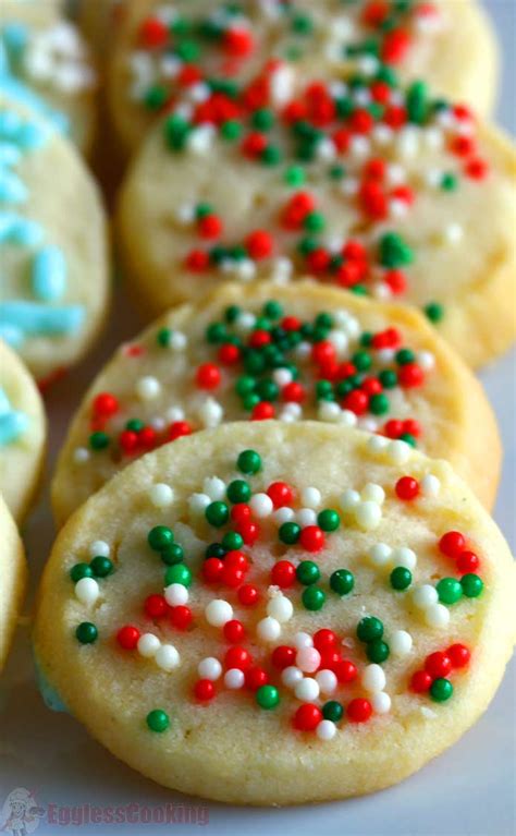 Christmas Sugar Cookies Recipe Eggless Cooking