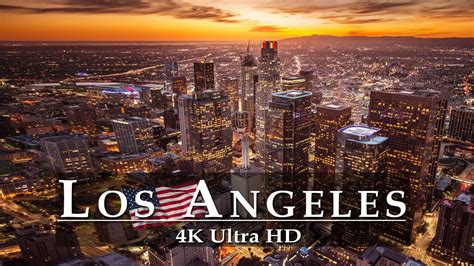 Stunning Los Angeles 4k Uhd 🇺🇸 By Drone Los Angeles Night 4k