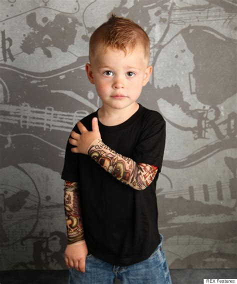Your Baby Can Have Full Tattoo Sleeves Without Going Under The Needle