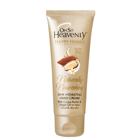 happy hands naturally nourishing hand cream oh so heavenly