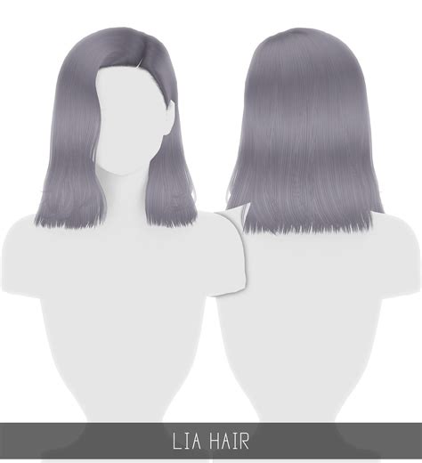 Sims 4 Hairs Simpliciaty Lia Hair