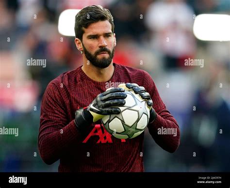 Alisson Becker Of Liverpool FC During The UEFA Champions League Final Match Between Liverpool FC