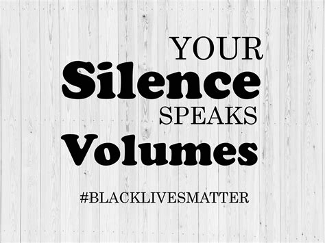 Your Silence Speaks Volumes Black Girl Magic Black Boy | Etsy in 2020 | Silence speaks volumes 