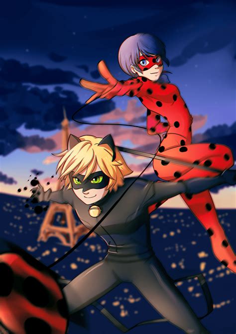 The Best 19 Anime Cat Noir And Ladybug Wallpaper Bestsiwasuar