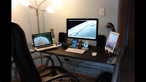 Ultimate Tech Bedroom Desk Tour Gaming Setup Desk Setup 2013