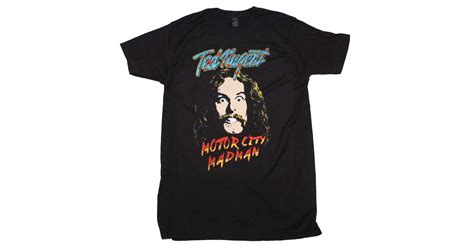 Ted Nugent T Shirt Ted Nugent Motor City Madman T Shirt