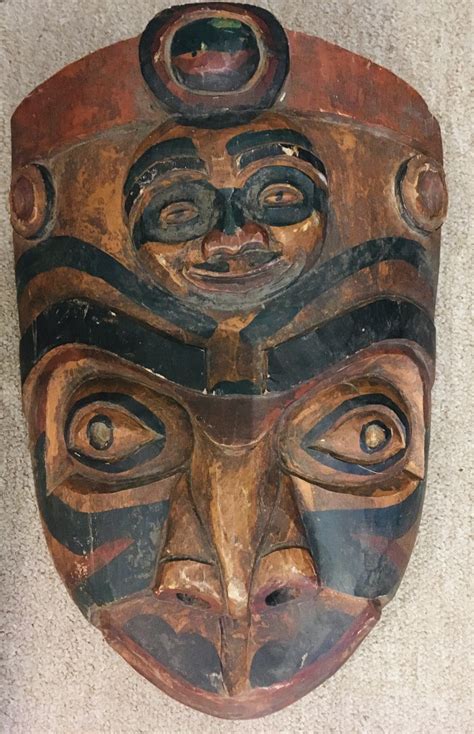 4061 Aboriginal Mask From The Collection Of Rufus Art Rentals