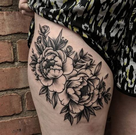 Flower Tattoo Black And White Wiki Tattoo