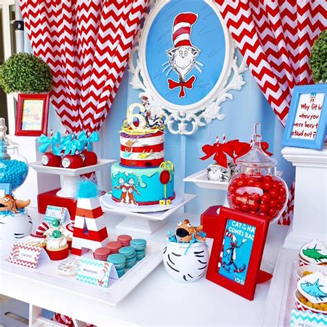 We also sell nfl team party decorations and ncaa team party supplies at discount. Kara's Party Ideas » Dr. Seuss Birthday Party