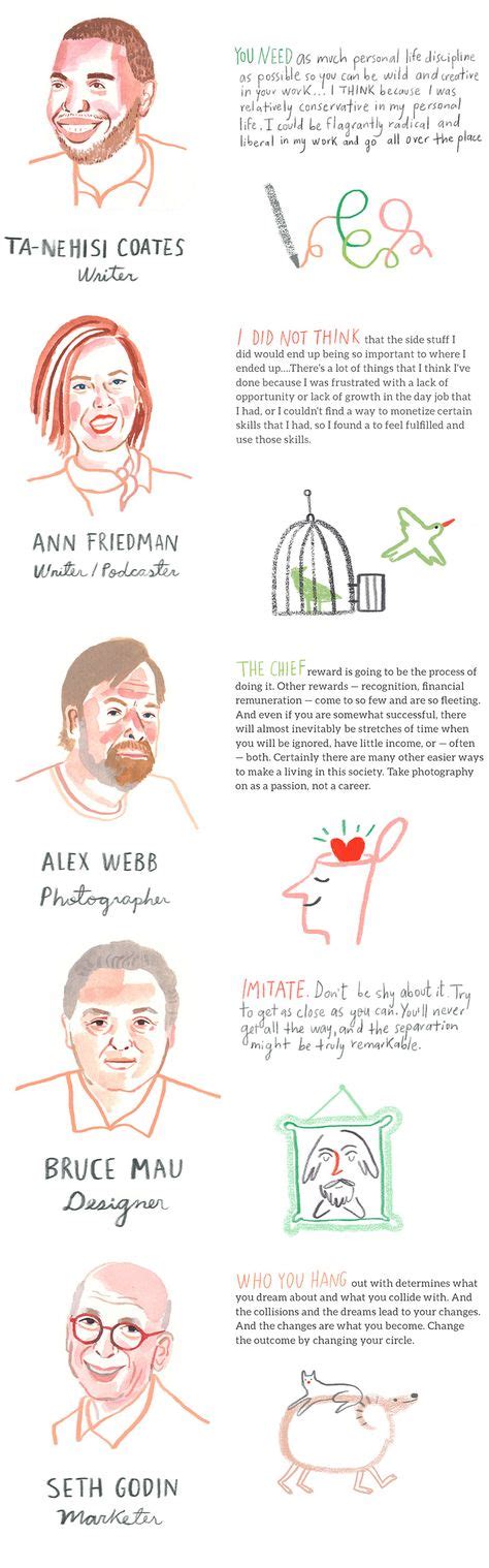 10 Pieces Of Advice From Successful Creatives Infographic