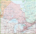 Free Printable Map Of Ontario - Printable Maps