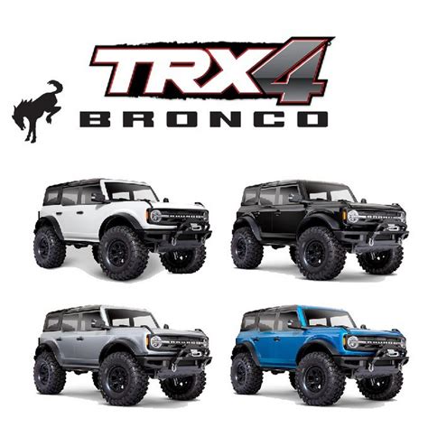 Traxxas 92076 4 Trx 4 2021 Ford Bronco Orange Rtr 110 4wd Scale Craw