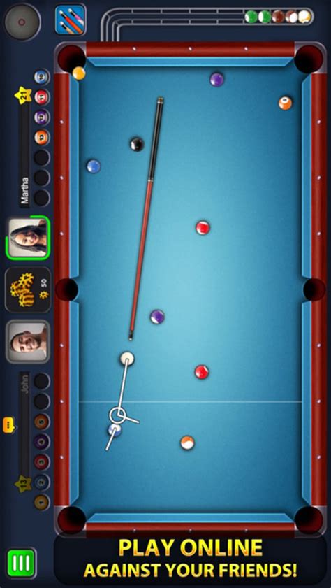 It is wildly entertaining but can also gobble up a lot of time as you ride out a winning streak or try and redeem yourself after a crushing loss. 8 Ball Pool™ for iPhone - Download