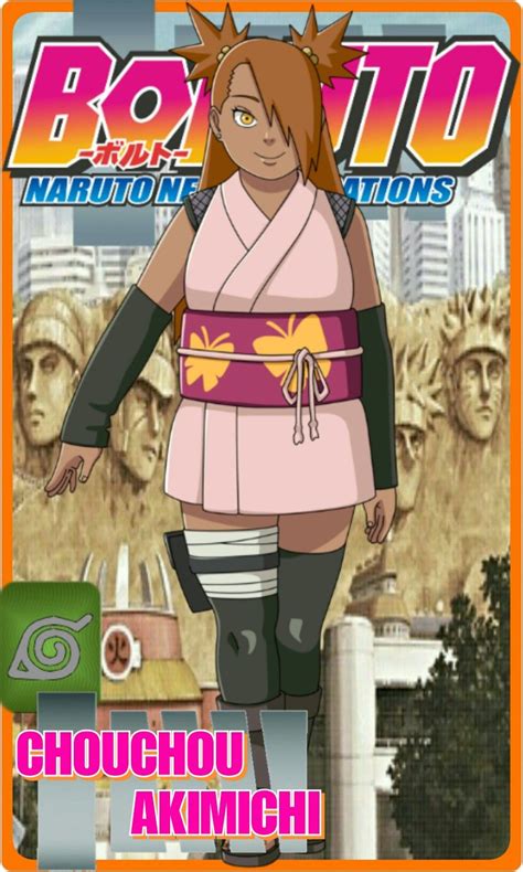 Chouchou Akimichi Boruto Naruto Shippuden Naruto The Movie Shikadai