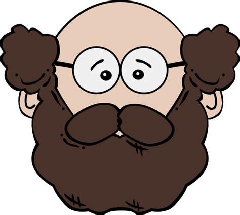 Bearded Man Clip Art At Vector Clip Art Online Royalty