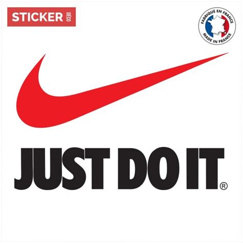 Sticker Just Do It Stickers Nike Autocollants Stickerdecofr