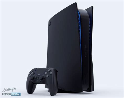 Playstation 5 Black Concept Sony Ps5 Update