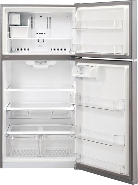 Best Buy Lg Cu Ft Top Freezer Refrigerator Stainless Steel