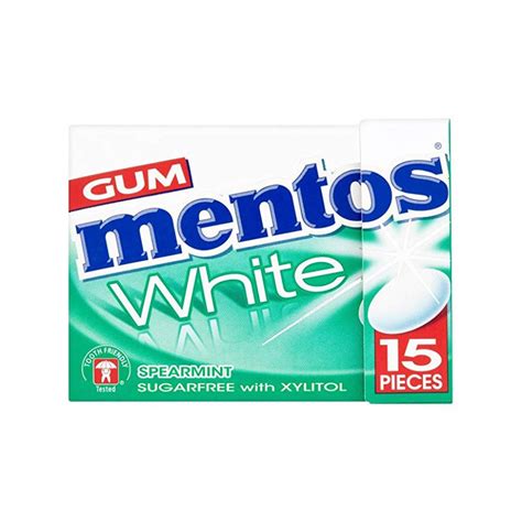 Mentos White Gum Spearmint Like More Italia