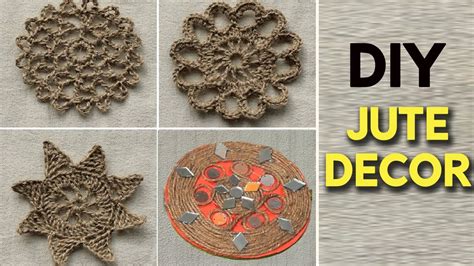 How To Make A Diy Jute Decor At Home Easy Crafts Diy Jute Diy Jute