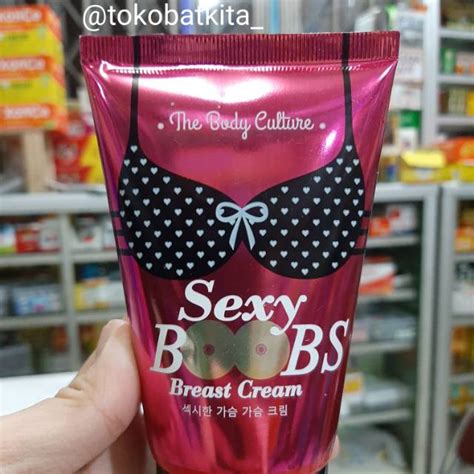 jual [100 bpom] sexy boobs breast cream by the body culture pembesar payudara montok bokong
