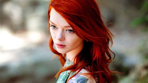4k redhead wallpapers high quality download free