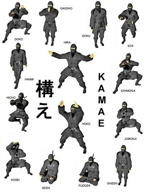Ninja ~ Shinobi Martial Arts Techniques Martial Arts Sparring Kung