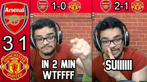 Angry Utd Fan Reaction To Arsenal Vs Manchester United Reaction