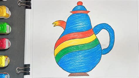 How To Draw Water Jug Jug Drawing Video Step By Step Drawing For