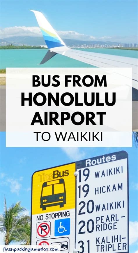 Transportation From Honolulu Airport To Waikiki Beach Transport