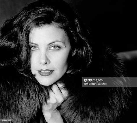 American Actress Sherilyn Fenn Photographed In London England On