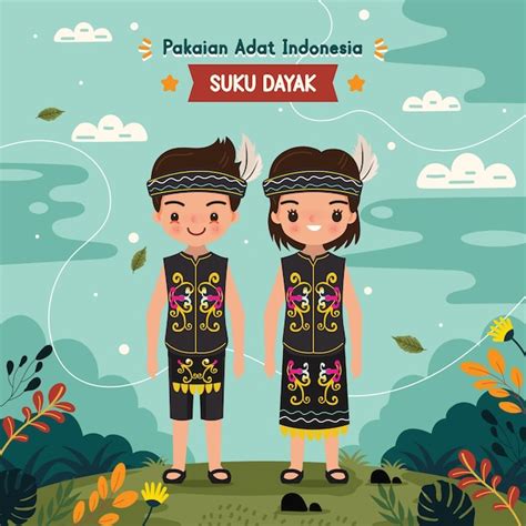 Baju Adat Suku Dayak Negeri Satu Vrogue Co