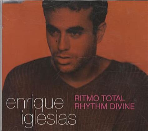 Enrique Iglesias Ritmo Total Rhythm Divine Mexican Promo CD Single CD5