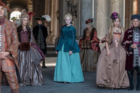 Elle Fannings Outfits As Catherine The Great On The Great Popsugar Fashion