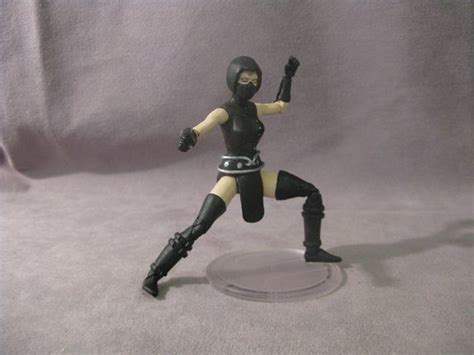 Female Noob Saibot Mortal Kombat Custom Action Figure