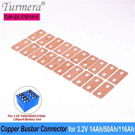 Copper Battery Busbars Busbar Copper Lifepo Busbar Battery Mm Battery Accessories